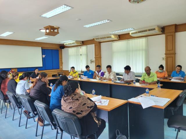 ประชุมกองทุนหลักประกันสุขภาพตำบลพนม ครั้งที่ 5 ประจำปี2566